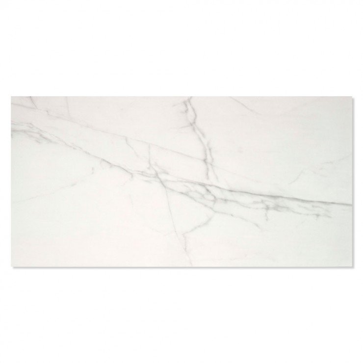 Marmor Klinker Leyrat Vit-Cold Blank-Polerad 60x120 cm-0